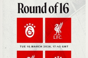 利物浦vs加拉塔萨雷比赛时间：首回合3月11日1:45 次回合19日4:00