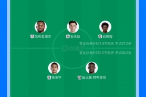 超级杯验货！海港5名新援首发、国安4名新援首发