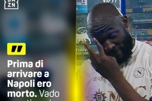 铁汉柔情！卢卡库伤愈后首球决赛，赛后谈到父亲去世动情落泪