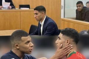 阿什拉夫涉嫌强奸，姆巴佩出庭作证：他善良尊重女性，不可能强奸