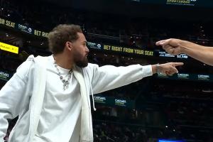 伊森推人引特雷·杨不满！裁判先把特雷·杨驱逐 再去看录像！