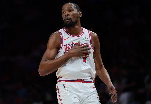 贾巴里缺阵！火箭客战奇才先发：阿门&谢泼德&伊森&杜兰特&申京