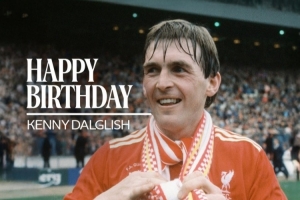 达格利什迎来75岁生日，利物浦官方社媒：祝传奇国王生日快乐！