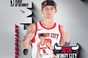 场均轰33分命中率52%+42%！扣篮王麦克朗斩获G联盟2月最佳球员