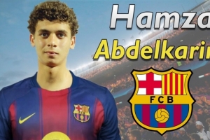 0租借费！记者：18岁埃及前锋哈姆扎将先加入巴萨U19