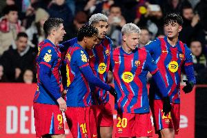 阿劳霍：现在的我更成熟 没想到以中锋身份完成巴萨200场里程碑