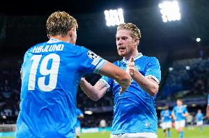 意天空预测那不勒斯vs都灵首发：霍伊伦领衔锋线，德布劳内替补