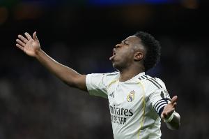 维尼修斯：我们经历磨难最终赢下比赛 对阵曼城需展现最佳状态