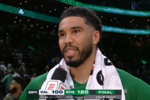 塔图姆谈复出：一路艰辛漫长 很多夜晚都以泪洗面&然后重新振作