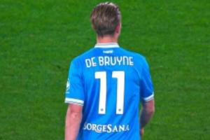 4个多月的等待！德布劳内替补登场伤愈复出，时隔四个月重返球场