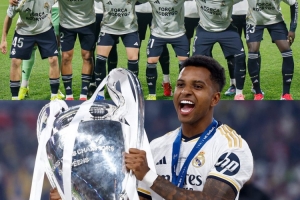 加油，罗德里戈！皇马球员赛前合影身披特制球衣支持罗德里戈