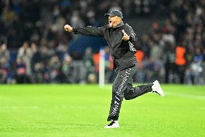 拜仁本场预期进球达到4.58，创近四个赛季欧冠淘汰赛纪录