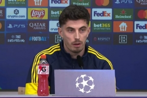 哈弗茨：知道伤病是足球的一部分 从未看到约克雷斯对批评有反应