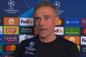 恩里克：把5-2的比分看得好像比赛已经结束了，这可能会是个问题