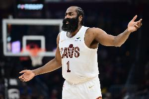 36岁198天！哈登单场至少30分5板5助 骑士队史最老