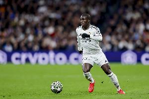 又伤了！皇马官方：门迪右腿股二头肌拉伤，预计缺席对曼城次回合