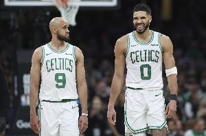 塔图姆不打那我也不打了！德里克·怀特因右膝挫伤缺阵雷霆