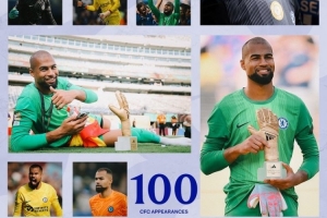 罗伯特·桑切斯迎切尔西生涯百场，此前99场取得32场零封共获2冠