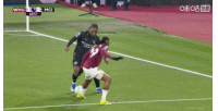 有失水准！多库左路传中，哈兰德禁区内推射打偏