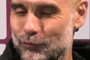 哈兰德隐私部位是否受伤？瓜帅露迷之笑容：希望他妻子今晚能开心