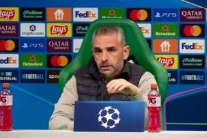 首回合0-3！葡体主帅：闪耀是我见过最强的球队之一 深信可以逆转