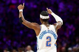 货真价实!SGA下半场28分&全场怒轰40分4断 连续第129场得分20+