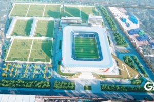 青岛日报：西海岸新区将建设训练基地，专业足球场可容纳1.5万人