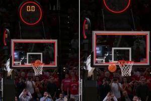 人生最大遗憾！疯三超超远三分绝杀 球都进筐又涮涮出来了...