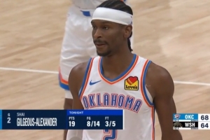 继续刷新纪录！亚历山大被犯规两罚一中 连续第131场得分20+！