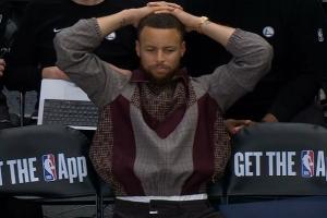 愿好！库里曾目睹克莱/杜兰特/巴特勒重伤 又看到穆迪膝盖重伤