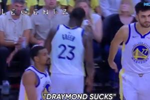 追梦反嘲老鹰球迷：你们是什么冠军？ABA？我分一个给你们吧！